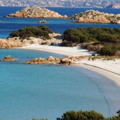 Budelli, Sardegna, la spiaggia rosa.