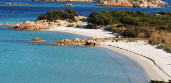 Budelli, Sardegna, la spiaggia rosa.