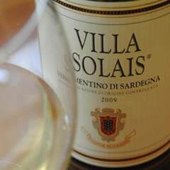 Villa Solais Vermentino.